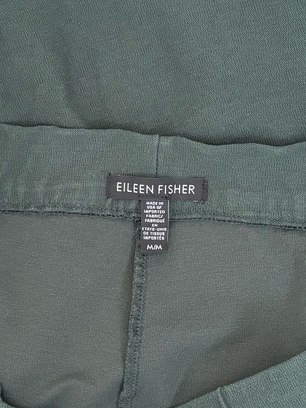 Eileen Fisher Washable Stretch Crepe Pants - Picture 6 of 7